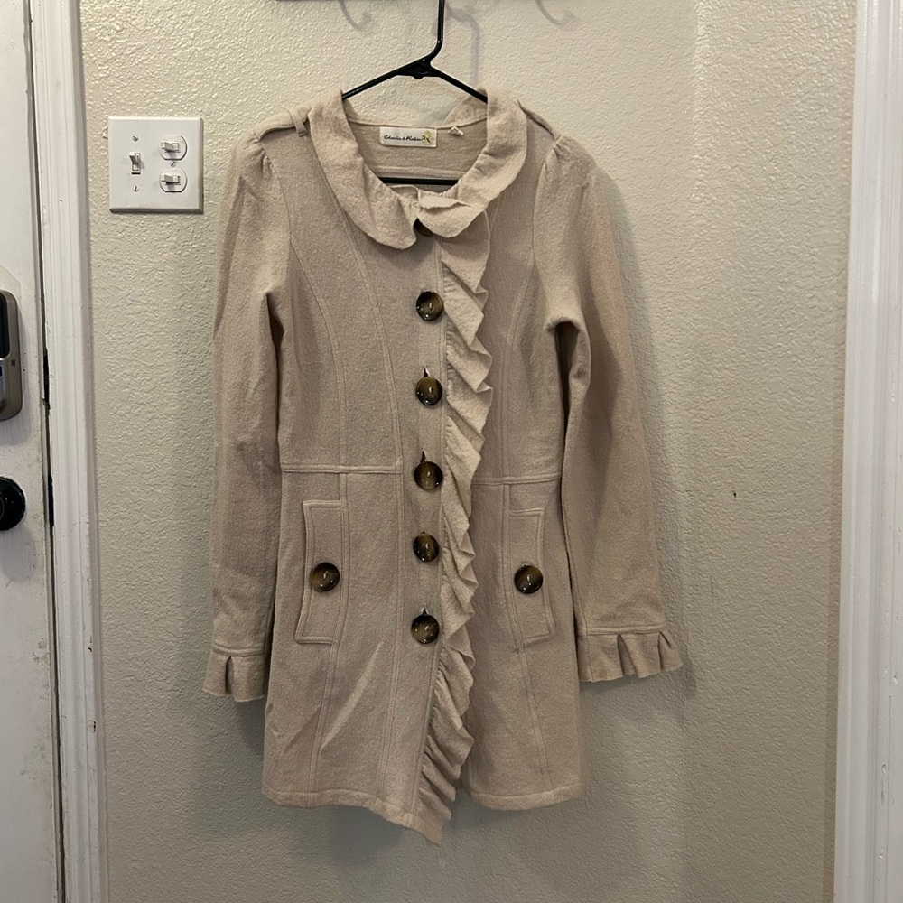 Charlie & Robin for Anthropologie Ruffle Cardigan - Cottagecore Dreams!